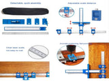 Woodworking Punch Locator For Cabinet Doors - Blue Handle Set PRL-5051442060DBT