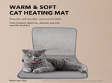 USB-Powered Heated Cushion with Faux Rabbit Fur, Ideal for Office Chairs, Car Seats, Outdoor Use, V1341-ZY-K4RL42UJ-GREY