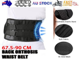 Lumbar Lower Back Support Brace Pain Relief Posture Orthosis Waist Belt Therapy V201-W12850215