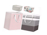 4PCS Fabric Storage Bag 2 Long Handles Easy Grasp Waterproof Coating Foldable Laundry Basket for V1294-YM0703-3117230046411