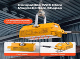 Permanent Magnetic Lifter, 1000 kg Pulling Capacity, Heavy Duty N42 Neodymium Lifting Magnet with V952-UXYCXP2200LBZMF3L001V0