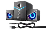 Audio Desktop Wired Desktop Laptop Speaker Bluetooth Speakers LED Surround Sound System V1263-JX-6314