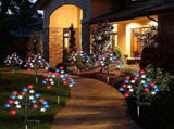 Red White and Blue Lights, Red White and Blue Star Lights, Americans Independence Day Red White Blue V1370-AZ4-18544