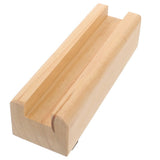 Sturdy Wooden Floor Mirror Stand in Light Brown, Compatible with Multiple Mirror Sizes for Home and V1366-AZ2-W-25400