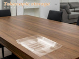 Expandable Transparent Acrylic Cutlery Tray for Kitchen Storage V1192-AZ-W-31411