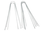 50 PCS Steel Landscape U shaped Stakes Pins Staple Peg for Ground Garden Farm Grass Tent Fence V1294-YM0901-JY17341