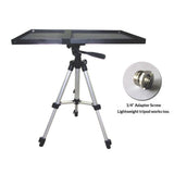Laptop Notebook Pallet Projector Tray Holder for 1/4 to 3/8 inches Screw Tripod Stand Mount Use in V1192-AZ-W-3188