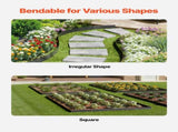 Metal Landscape Edging, 10 Packs 60 in Rust-Resistant Aluminum Alloy Landscape Edging, Bendable V952-LZJSPZ10PCS58DDP1V0