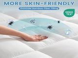 1500GSM Bamboo Mattress Topper Extra Thick 10CM Bed Topper super King 203 x 203 40 cm V201-W13484801