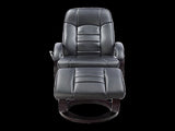 PU Leather Massage Chair Recliner Ottoman Lounge Remote V63-771945