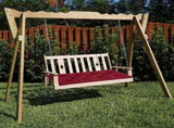 Swing Bench Seat Cushion, 39.4x19.7in Water-Resistant Outdoor and Indoor Patio Chair Pad, Polyester V1370-AZ4-10627