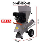 15HP Engine Wood Chipper Garden Mulcher Shredder Mulch Chip Tree Branch V379-WODCHPER015001