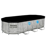 Bestway Swimming Pool 549x274x122cm Steel Frame Above Ground Pools Filter Pump Ladder 13430L BW-POOL-549-56717