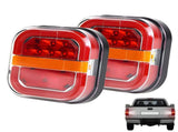 2 Pack Magnetic Wireless Tail Lights Kit for Trailer, LED Trailer Rear Lights for Truck, Flatbed, V1189-LC-QP-00784