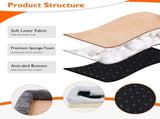 Memory Foam Dog Sofa with Orthopedic Bed & Rim Pillow V767-XPET368-L-V1