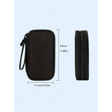 Waterproof Electronic Storage Bag Multi-Layer Organizer with Multiple Zippers for Cables, Hard V1370-AZ4-25377