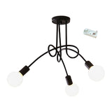 Modern Chandelier Iron Art Stylish Easy to Install Industrial Ceiling Light Fixture for Study V1294-YM0901-3119240076611