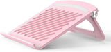 Adjustable Laptop Stand 24x24x4cm Multi-Use Tablet Holder Portable Ergonomic Desk Stand Pink V1258-DP02-BOL-576