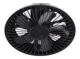 Round Fireplace Fan Heat Powered Stove Fan Aluminum Alloy Wood Burner Kerosene Stove Fan for V1294-YM0706-3114230122811