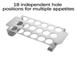 Tyidzon 18 Hole Jalapeno Popper Holder for Grill, Grilling Accessories with Handle, Stainless Steel V1189-LWWAL-20260325-01193