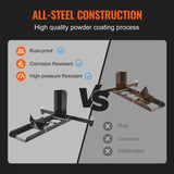 Motorcycle Wheel Chock Upright, 816.5 kg Capacity, Heavy-duty Steel Motorcycle Front Wheel Stand V952-MTCLDLZSKDHS2OLR1V0