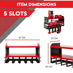 Power Tool Organiser Wall Mounted Drill Storage Organizer Holder Milwaukee Red V379-TORGZRED231201