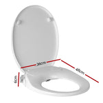 Cefito Non Electric Bidet Toilet Seat Cover Auto Water Spray Wash Knob Control BIDET-N-ELEC-08-WH