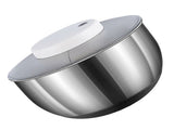 Electric Large Salad Spinner Stainless Steel 4500ml Efficiency Salad Spinner for Drying Leafy V1294-YM0901-3118230224111