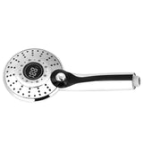 Digital Display Handheld Shower Head with 3-color Temperature Control LED Light 3 Spraying Mode V1294-YM0727-JY08639