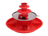 3 Tier Electric Chocolate Fountain Machine Automatic Melting Chocolate Fondue Fountain Party V1294-YM0901-3118250186311