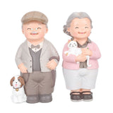 Couple Statue Creative Resin Ornament Assorted 1 Set V1192-AZ-W-30292
