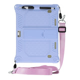 10,10.1 inch Silicone Tablet Case with Stylus Pen & Shoulder Strap, Universal Shockproof Silicone V1189-LWWAL-20260401-05238