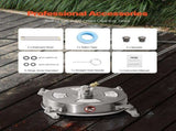 14" Pressure Washer Surface Cleaner, Stainless Steel Pressure Washer Attachments with 4 Wheels, 4000 V952-GYQXJBMQJQYPLEQRIV0
