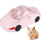 Hamster Exercise Wheel, Hamster Car Running Wheel, Funny Exercise Wheel with Transparent Ball, 3 V1369-AZ3-W-08682