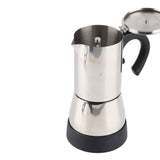 300ml Electric Stainless Steel Espresso Coffee Mocha Pot Electric Coffee Maker V1294-YM0901-JY15713-02