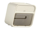 Toilet Roll Paper Holder Hole Free Double Layer Storage Wall Mounted Toilet Roll Holder V1294-YM0901-3117240139311