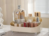Vanity Makeup Organizer Large Capacity Multi Compartments Countertop Cosmetic Organizer with Cover V1294-YM0901-3117240227011