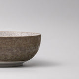 Serving Bowl 24cm Crazed Grey Glaze V637-C3023