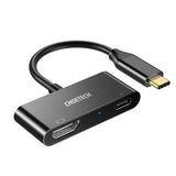CHOETECH HUB-M03 USB-C To HDMI Adapter with 60W PD Charging Port V28-ELECHOHUBM03