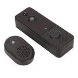 Wireless Doorbell Camera 720P 1MP HD Night Vision IP65 Waterproof Smart WiFi Video Doorbell for Home V1294-YM0901-3114230140311