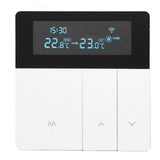 Color Smart Electric Heating Thermostat Programmable 16A AC90-240V for Home Office V1263-JX-5962
