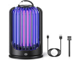 Bug Zapper for Indoor Outdoor, Rechargeable Mosquito Zapper with 3600V High Powered, Electric Pest V1192-AZ-W-16873