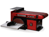BAUMR-AG Bench Belt and Disc Sander Combo, 100mm Linisher 150mm Disc, S1 Rated 400W Brushless V219-SNDBELBMS55A