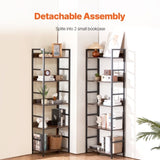 VEVOR Metal Bookshelf Rustic Bookshelf 14-Tier for Living room Bedroom & Office V952-JSSJZFXJSM14F3DI3V0