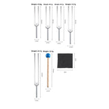 Tuning Fork Set - 9 Tuning Forks Perfect for Healing, Chakra, Sound Therapy, Keep Body, Mind and V1192-AZ-W-0211
