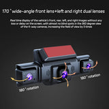 4 Channel 5G WiFi Dashcam FHD 1080P 170&deg Wide Angle G-Sensor with 64GB Card V462-TA-117-01