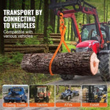 Log Skidding 81.3cm 2 Claw Log Lifting Heavy Duty Rotating Steel Lumber Skidding V952-YMQZQ32YC2ZK2CS2WV0
