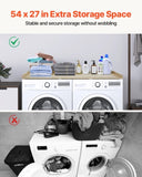 VEVOR Washer Dryer Countertop, 54" x 27" Wooden Washer and Dryer Countertop, Water-Resistant Laundry V952-XYTM54INCHXM3W0PHV0