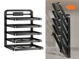 5 Tier Kitchen Counter Storage Shelf Detachable Height Adjustable Kitchen Countertop Rack Shelf V1294-YM0901-3118230364111