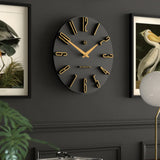 Newgate Empire State Wall Clock-Black V398-NG-EMPIRE-K